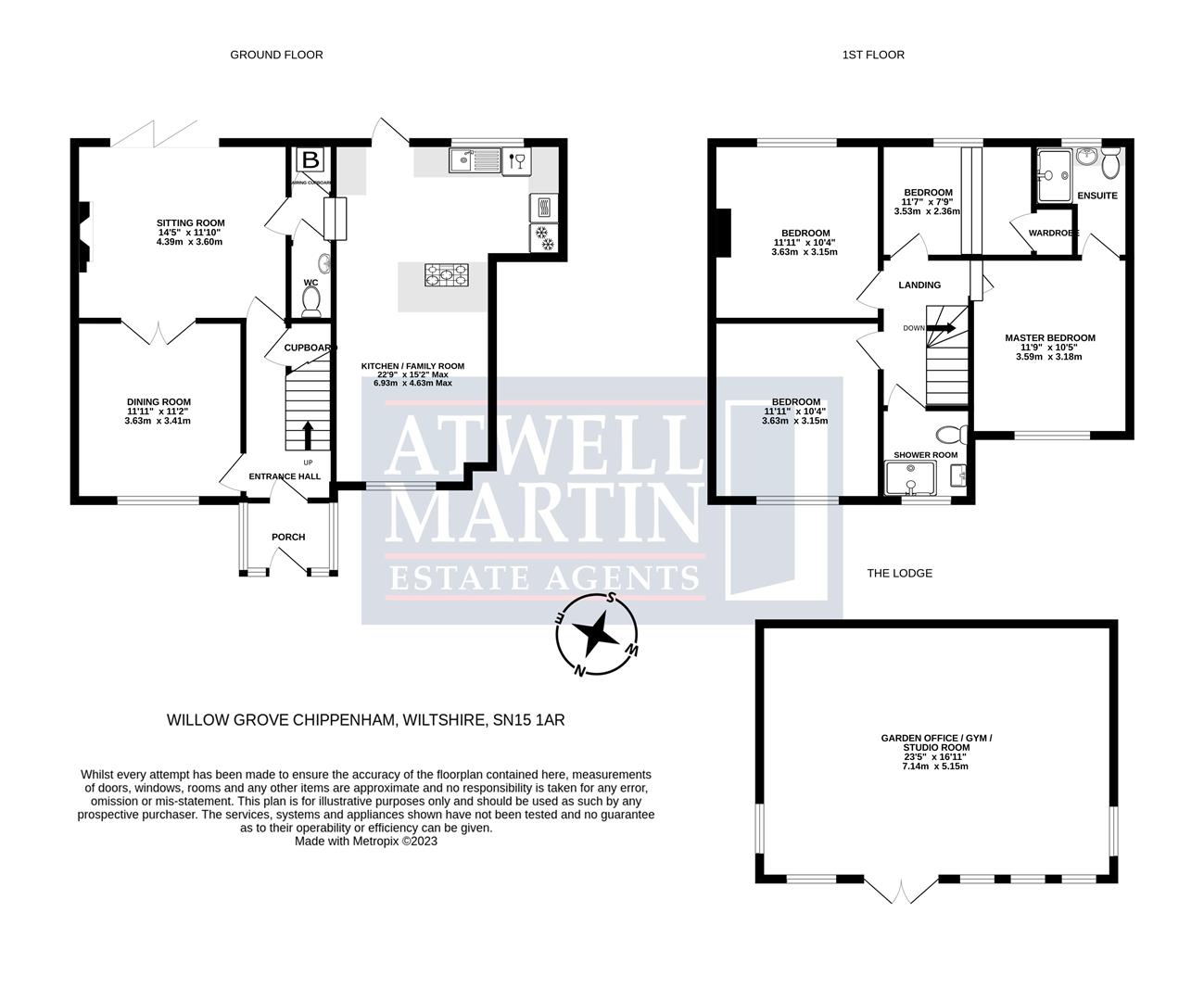 8 Willow Grove, Chippenham Chippenham Town Wiltshire Atwell Martin